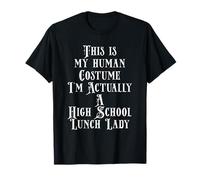 Elementary Middle Or High School Lunch Lady Costume T-Shirt