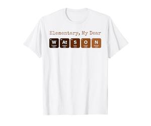 Elementary, My Dear Watson - Tableau périodique Sherlock Holmes T-Shirt
