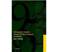 Elementary Number Theory In Nine Chapters James J. Tattersall (Auteur)