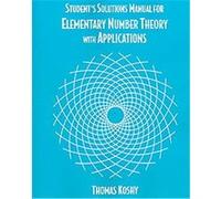 Elementary Number Theory With Applications Thomas Koshy (Auteur)