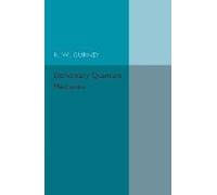 Elementary Quantum Mechanics