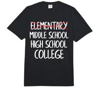 Elementary School Tee Middle School Tee 6th Grade Graduation Comfort Colors Adult Heavyweight T-Shirt