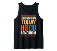 Elementary School Today HBCU Tomorrow Motif Tribal Éducation Débardeur