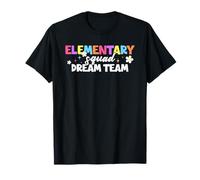 Elementary Squad Dream Team Teacher, élève de retour à l'école T-Shirt
