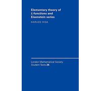 Elementary Theory of L-functions and Eisenstein Series