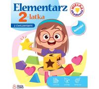Elementarz 2 latka Wielka Akademia - Monika Majewska (livre éducatif pour enfants en polonais)