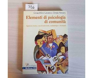 Elementi di psicologia di comunità. Approcci teorici, aree di intervento, metodologie e strumenti