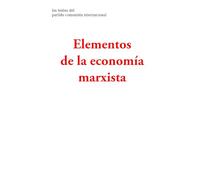 Elementos de la economía marxista