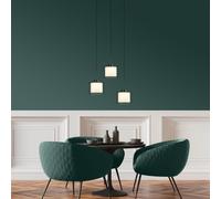 Elements by Bankamp KLARA Suspension à 3 sources lumineuses, ronde, LED, 20651/3-39,