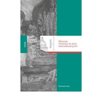 Elements d histoire du droit international prive Prix du livre juridique 2017 - Bertrand Ancel - Panthéon-Assas - broché - Essai