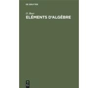 Eléments D'algébre