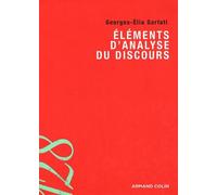 Eléments d'analyse du discours