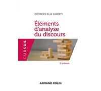 Eléments d'analyse du discours - 3e éd.