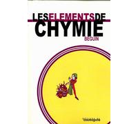Elements de chymie - Jérôme Beguin - Cosmogone Eds Du - broché - Livre