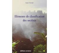 Eléments de classification des sociétés
