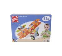 Eichhorn Jeu de construction en bois Avion 4 en 1 – 85 pièces – Dès 4 ans – Hêtre FSC