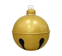 Éléments de décoration de Noël gonflables en PVC Cloche décorative | Boules de Noël pour les fêtes et les arbres, la maison, l'intérieur et l'extérieur, les fenêtres et l'extérieur