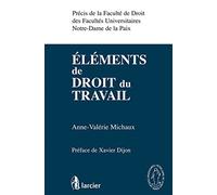 Éléments de droit du travail