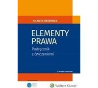 Éléments de droit - Jolanta Jerzewska (Buch auf Polnisch)