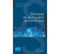 Lucie Cluzel-Métayer, Arnaud See – Eléments de droit public du numérique – Broché – L'Harmattan