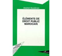 Éléments De Droit Public Marocain