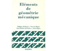 Eléments de géométrie mécanique Philippe Balbiani (Auteur)