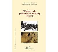 Eléments de grammaire touareg (Niger)