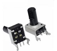 Éléments de limitation du courant 10 pcs/lot Rv09 Potentiomètre Horizontal 12.5mm 0932 Résistance Réglable Joint Potentiomètres 1k 2k 5k 10k 20k 50k 100k 200K 500K (Size : 500K Ohm)
