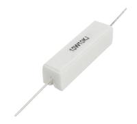 Éléments de limitation du courant 10 pièces 10K Ohm 5% résistances de puissance en ciment céramique 10W Watt (10 pièces 10K Ohm 5% résistances de puissance en ciment céramique 10W Watt