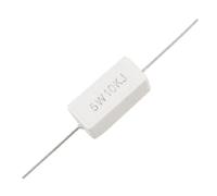 Éléments de limitation du courant 10 pièces résistances de puissance en ciment céramique 5 W Watt 10 K Ohm 5% (10 pièces résistances de puissance en ciment céramique 5 W Watt 10 K Ohm 5%