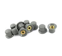 Éléments de limitation du courant 10 pièces résistances variables potentiomètre bouton couvercle capuchon 25mmx18mmx6mm potentiomètres gris KYP25-18-6