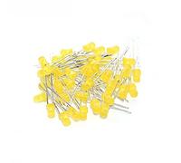 Éléments de limitation du courant 100 PC/Lot 5 MM F3 3mm LED Diode Lumière Assortiment Kit Vert Bleu Blanc Jaune Rouge Composant DIY kit (Color : 3mm Yellow)
