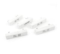 Éléments de limitation du courant 10W Watt 0,6 ohm 2% Résistances de puissance de ciment bobinées Blanc 5pcs