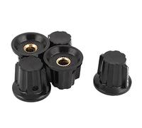 Éléments de limitation du courant 15mm Top Résistances Variables Dia 6mm Arbre Potentiomètre Boutons De Contrôle Du Volume Potentiomètres 5 Pcs