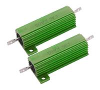 Éléments de limitation du courant 2 Pcs Vert 50 Watt 3.9K Ohm 5% Résistances bobinées en aluminium (2 piezas, vert, 50 vatios, 3.9K ohmios, 5%, aluminium, résistances for heridas de alambre