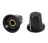 Éléments de limitation du courant 2 pièces résistances variables 24x20mm 6mm diamètre de l'arbre potentiomètre de contrôle du Volume potentiomètres boutons capuchons