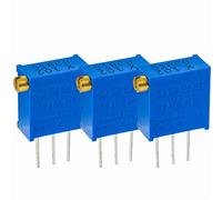 Éléments de limitation du courant 20 PIÈCES 3296X 3296 Potentiomètre 100R 200R 500R 1K 2K 5K 10K 20K 50K 100K 200K 500K 1M Ohm Résistanceohm Trimpot Tondeuse (Size : 2K Ohm)