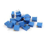 Éléments de limitation du courant 20 pièces résistances fixes 3296W 100K ohm potentiomètre multitour résistances de Pot résistance variable