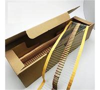 Éléments de limitation du courant 2440 pièces 122 valeurs 0.33-4.7M Ohm 1/2W 5% résistances à Film de carbone Kit d'assortiment résistance de composants électroniques