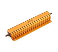 Éléments de limitation du courant 5% 200W 50 Ohms bobiné en aluminium logé plaqué résistance ton or 19cm de long