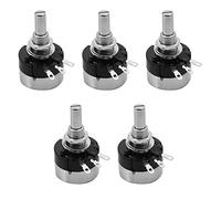 Éléments de limitation du courant 5 pièces RV24YN 20S potentiomètre 100-1M Ohm B502 filetage simple tour rotatif Type résistances à Film de carbone potentiomètres kit (Size : 1M Ohm)