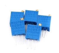 Éléments de limitation du courant 50 pcs/lot 3296W Série 500R 1K 2K 5K 10K 20K 50K 100K 200K 1M Potentiomètre multi-tours 10K Résistances variables avec coffret