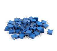 Éléments de limitation du courant 50 pièces 3296W-203 résistances variables 20K Ohm résistance potentiomètre potentiomètre potentiomètres tondeuse bleu