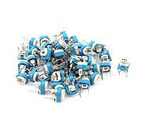 Éléments de limitation du courant 500K ohm Résistances Variables Résistance Variable Verticale Potentiomètre Potentiomètre Potentiomètres Bleu 50Pcs