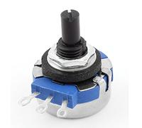 Éléments de limitation du courant B2.2K 2.2K résistances variables Ohm 6mm arbre potentiomètres rotatifs linéaires potentiomètre conique