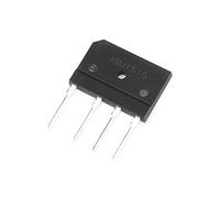 Éléments de limitation du courant Diode de redressement de pont, KBJ1510 15A 1000V Diodes électroniques au silicium, 4 broches (Size : One Size)