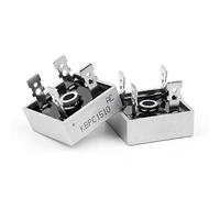 Éléments de limitation du courant Diode de redressement de pont, KBPC1510 15A 1000V Diodes électroniques au silicium, 4 broches (Size : One Size)