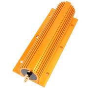Éléments de limitation du courant Gold Tone 100 Ohm 500W Résistance 5% Résistance enroulée de fil de coque en aluminium