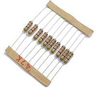 Éléments de limitation du courant Kit de résistances à film de carbone 30valeurs 1W Set 0.1-750 Ohm 5Percent Resistance Pack Resistance