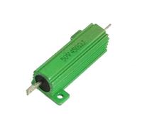 Éléments de limitation du courant Résistance bobinée montée sur châssis en aluminium vert 50W 450 Ohm (résistance bobinée verte 50W 450 Ohm Chasis de aluminio montado